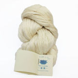 Natural Undyed Pure Silk Yarn / Silk Roving / Hand Knitting Yarn / Weaving Yarn