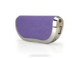 Lovely Purple 5600mAh Wallet-Size Power Bank with Four LEDs to Indicate The Battery Level, Compatible with Most USB Powered Devices