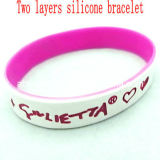 Silicone Fashion Bracelet Promotion Colorful Gifts (ABB-012)