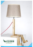 Lightingbird High Qualitty Wood Table Lamp for Reading (LBMT-MTR)