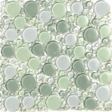 Round Glass Mosaic for Wall Decoration (M 1392)
