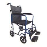 Transport Wheelchair Aluminum Wheelchair (Hz112-01-12)