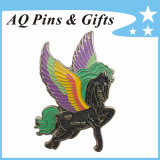 2015 Hot Sell Animal Lapel Pin Badge with Glitter&Epoxy (badge-112)