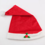 Promotional Christmas Items High Quality Printed Red Christmas Santa Hats for Party