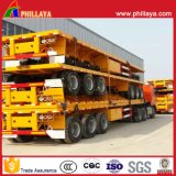 20ft 40ft Truck Semi Platform Container Flatbed Trailer