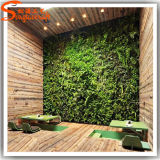 New Style Artificial Plastic Indoor Decoration Green Grass Wall