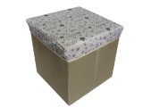 36X36X36cm Foldable Storage Box/Stool ((HMD-214B)