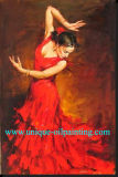 Oil Painting, Impressionism Oil Painting, Dancing Oil Painting