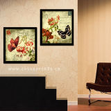 Vintage Butterfly Decorative Painting (SJMD3408)