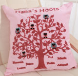 Embroidery Decorative Cushion Fashion Cotton Pilow (YPL-476)