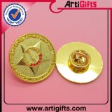 Plating Gold 3D Metal Pin Badge