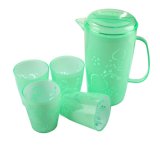 2015 High Quality Plastic Jug with Four Cups