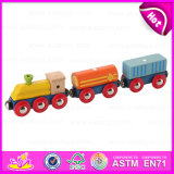 2015 Hot Sale Pull Truck Wood Toy for Baby, Mini Wooden Pull Truck Toy, Pretend Play Pull Truck Toy for Children W05c030