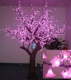 2.5m Outdoor Garden Lighting LED Simulation Peach Blossom Tree Lights