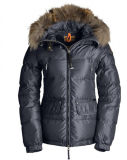 Winter Down Jacket for Women with Fur Hood