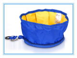 600d Polyester Pet Portable Traveling Bowl Foldable Feeder Dog Water Bowl