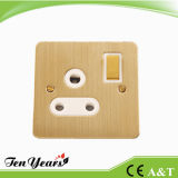 3-Feet Round Wall Switched Socket