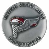 Antique Silver Army Pathfinder Coin [Cc-006]