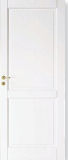 Factory Hot Products Stile and Rail White Composite Door with Wood Dowel