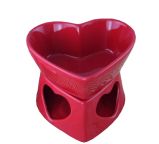 Heart Shape Ice Cream Haagen-Dazs Candle Ceramic Pot