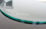 8mm Round Beveled Edge Tabletop Glass