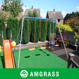 Stem Shape 40mm Height Artificial Grass for Landscape/Recreation/Garden (AMFT424-40D)