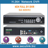 4CH H. 264 DVR System (SA-6004VS)
