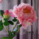 Hot Artificial Flowers Silk Flower Peony Rose Wedding Flowers Bouquet Artificial Silk Flower