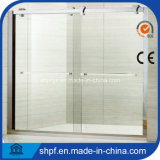 Glass Shower Room with Stainless Steel Frame