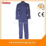 100% Cotton Material Royal Blue OEM Service Customize Coverall