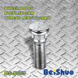 BS-B005 Knurling Wheel Bolt, Auto Parts, Fastener, Aftermarket Parts, Zinc Plated/Chrome, Carbon Steel