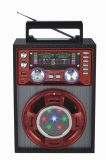FM/Am/Sw1-2 4 Bands Radio with Remote Control & USB/SD Card Player