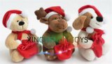Plush Toys for Christmas, Plush Bear, Plush Dog, Plush Reindeer