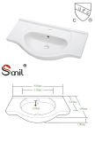 Perfect Cupc Ceramic Basin Sink for for Bathroom Cabinet (SN6082-85)