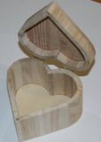 Custom Wooden Box of Heart