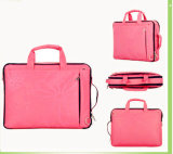 High Quality Pink 600d Polyester Computer Bag
