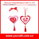 Valentine Decoration (ZY11S389-2-3) Lovely Valentine Heart Lappet Ornament