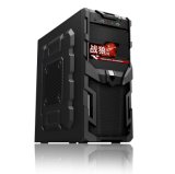 Vertical Type Awesome Audio USB Front Ports and Desktop Application Big Tower Computer Case