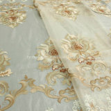 Europe Style Lastest Embroidery Designs of Organza Fabric Ab102 for Fashion