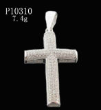 Sterling Silver Jewellery Hip Hop Jewelry Pendant (P10310)