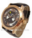 Rose Gold Stainless Steel Men's Watch (ARS03-S9002)