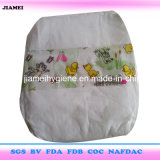 Breathable PE Colorful Backsheet Baby Diaper for New Borns