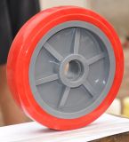 Polyurethane Caster Single Wheel with PP Spoke
