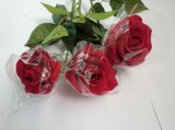 Valentine Gift Red Rose. High Quality Real Touch Artificial Mini Rose (SH01021)
