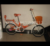 Lady Folding Bicycle with Baby Seat (HC-FD-2078)
