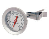 Ø 62.4mm Candy / Deep Fry Thermometer with Clip and Indicator (Dishwasher Safe)