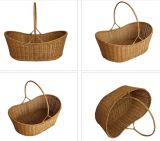 (BC-R1002) Pure Manual Craft Rattan Basket