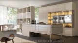 Customized Lacquer Wood Kitchen Cabinet (S083)
