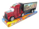 Popular Plastic Pull Back Container Truck (10221515)