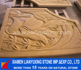 Yellow Sandstone Wall Carved Tiles